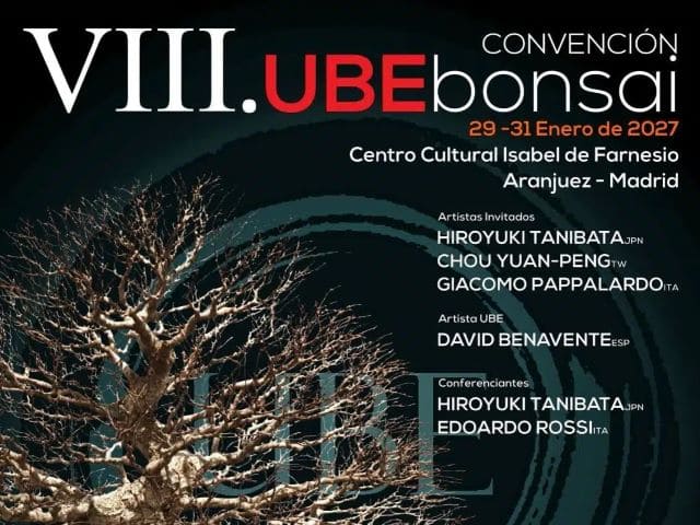 Exposicion Bonsai Aranjuez 2027 UBE