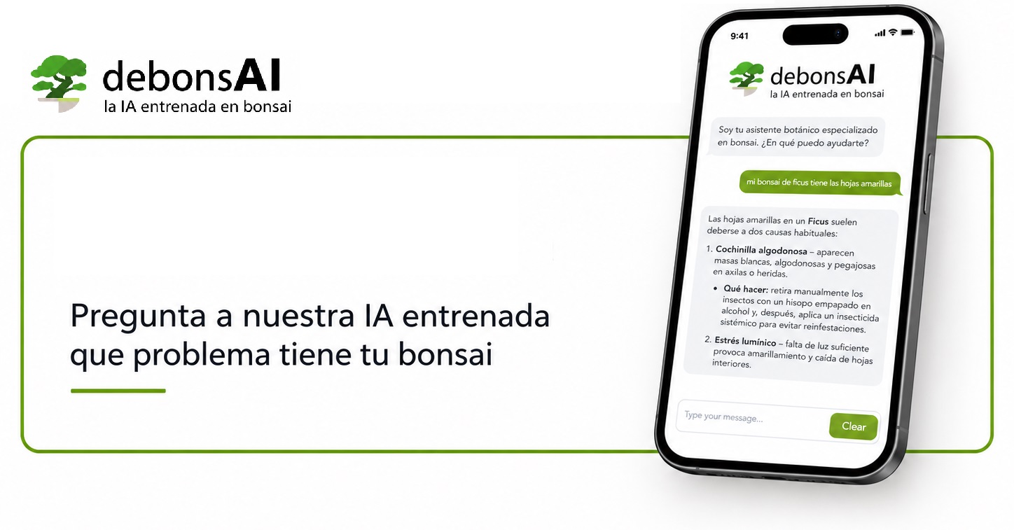 guia de plagas y enfermedades del bonsai